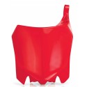 Placa de Portanúmeros Acerbis Honda Crf 450 r 13-16 Rojo.