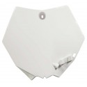 Placa de Portanúmeros Acerbis Ktm Sx 85 13-17 Blanco.