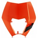 Placa de Portanúmeros Acerbis Ktm Exc/Exc-f 08-13 Naranja.
