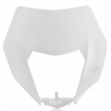 Placa de Portanúmeros Acerbis Ktm Exc/Exc-f 14-16 Blanco.