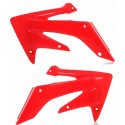 Tapas de Radiador Acerbis Honda Crf 250 x 04-17 Rojo.