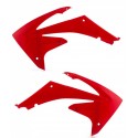 Tapas de Radiador Acerbis Honda Crf 250 r 10-13 Rojo.
