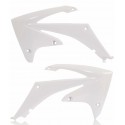 Tapas de Radiador Acerbis Honda Crf 250 r 10-13 Blanco.