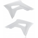 Tapas de Radiador Acerbis Honda Crf 450 r 17-20 Blanco.