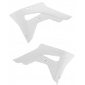 Tapas de Radiador Acerbis Honda Crf 450 rx 17-20 Blanco.