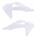 Tapas de Radiador Acerbis Husqvarna Te/Fe 20-22 Blanco Claro.