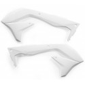 Tapas de Radiador Acerbis Kawasaki Kxf 450 16-18 Blanco.