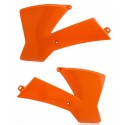 Tapas de Radiador Acerbis Ktm Sx 65 04-08 Naranja.
