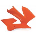 Tapas de Radiador Acerbis Ktm Sx 85 06-12 Naranja.