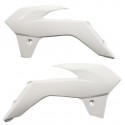 Tapas de Radiador Acerbis Ktm Sx 85 13-17 Blanco.