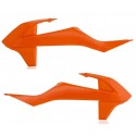 Tapas de Radiador Acerbis Ktm Sx 85 18-22 Naranja.