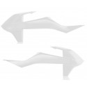 Tapas de Radiador Acerbis Ktm Sx 85 18-22 Blanco.