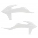 Tapas de Radiador Acerbis Ktm Exc/Exc-f 20-22 Blanco.