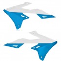 Tapas de Radiador Acerbis Suzuki Rmz 450 18-22 Blanco/Azul.