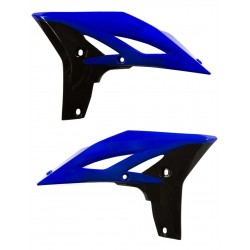 Tapas de Radiador Acerbis Yamaha Yzf 250 10-13 Azul/Negro.