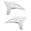 Tapas de Radiador Acerbis Yamaha Wrf 250/450 12-14 Blanco.