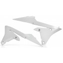Tapas de Radiador Acerbis Yamaha Yzf 250 14-18 Blanco.