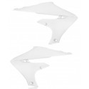 Tapas de Radiador Acerbis Yamaha Yzf 250 19-22 Blanco.