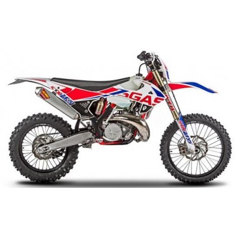 Kit de Adhesivos Six Days Gas Gas Ec 250/300 18-20 Rojo/Blanco.