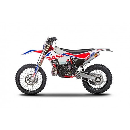 Kit de Adhesivos Six Days Gas Gas Ec 250/300 18-20 Rojo/Blanco.