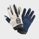 GUANTES HUSQVARNA ITRACK RAILED AZUL/AMARILLO.