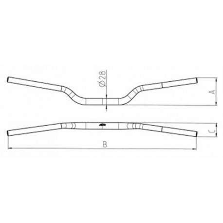 Manillar Renthal TwinWall 996 Varios Colores.