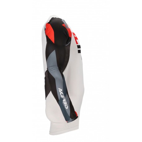 Jersey Acerbis J-Flex One Rojo/Blanco.