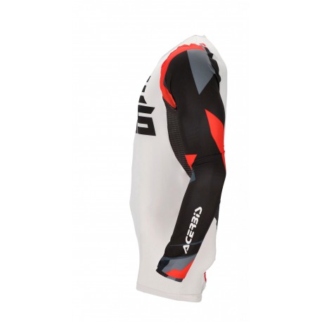 Jersey Acerbis J-Flex One Rojo/Blanco.