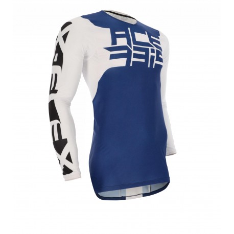 Jersey Acerbis J-Flex Two Azul/Blanco.