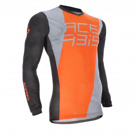 Jersey Acerbis J-Track One Naranja/Gris.