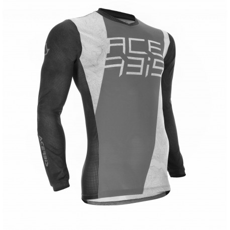 Jersey Acerbis J-Track One Gris/Blanco.