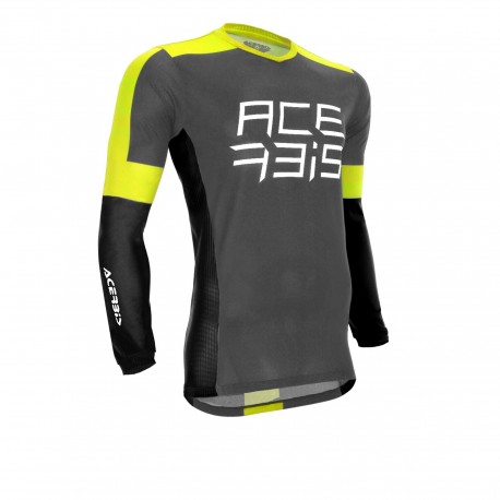 Jersey Acerbis J-Track Two Gris/Amarillo.