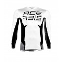 Jersey Acerbis J-Track Three Blanco/Negro.