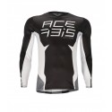 Jersey Acerbis J-Track Three Negro/Blanco.