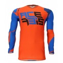 Equipación Acerbis J-Flex Naranja/Azul.