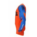 Equipación Acerbis J-Flex Naranja/Azul.