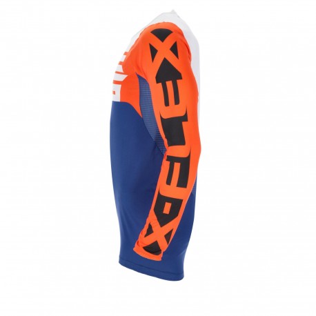 Equipación Acerbis J-Flex Naranja/Azul.