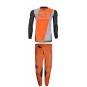 Equipación Acerbis J-Track Naranja/Gris.