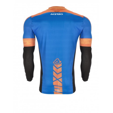 Equipación Acerbis J-Track Naranja/Azul.