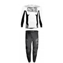 Equipación Acerbis J-Track Blanco/Negro.