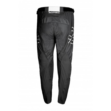 Equipación Acerbis J-Track Negro/Blanco.