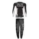 Equipación Acerbis J-Track Negro/Blanco.