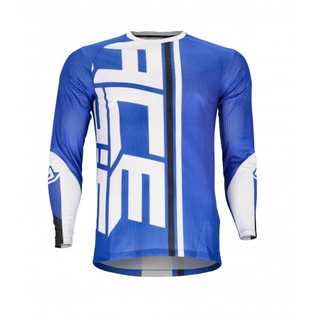 Equipación Acerbis J-Windy Blanco/Azul.