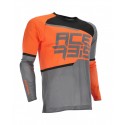 Equipación Acerbis J-Windy Naranja/Gris.