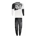 Equipación Acerbis J-Windy Blanco/Negro.