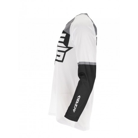 Equipación Acerbis J-Windy Blanco/Negro.