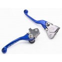 Juego de Manetas Reversibles Zeta Kawasaki Kxf 450 13-18 Azul.