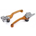 Juego de Manetas Reversibles Zeta Ktm Exc/Exc-f 20-22 Naranja.