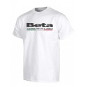 Camiseta de Niño Beta Trueba Racing Blanco.