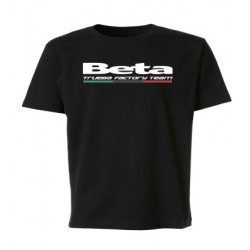 Camiseta de Niño Beta Trueba Racing Negro.
